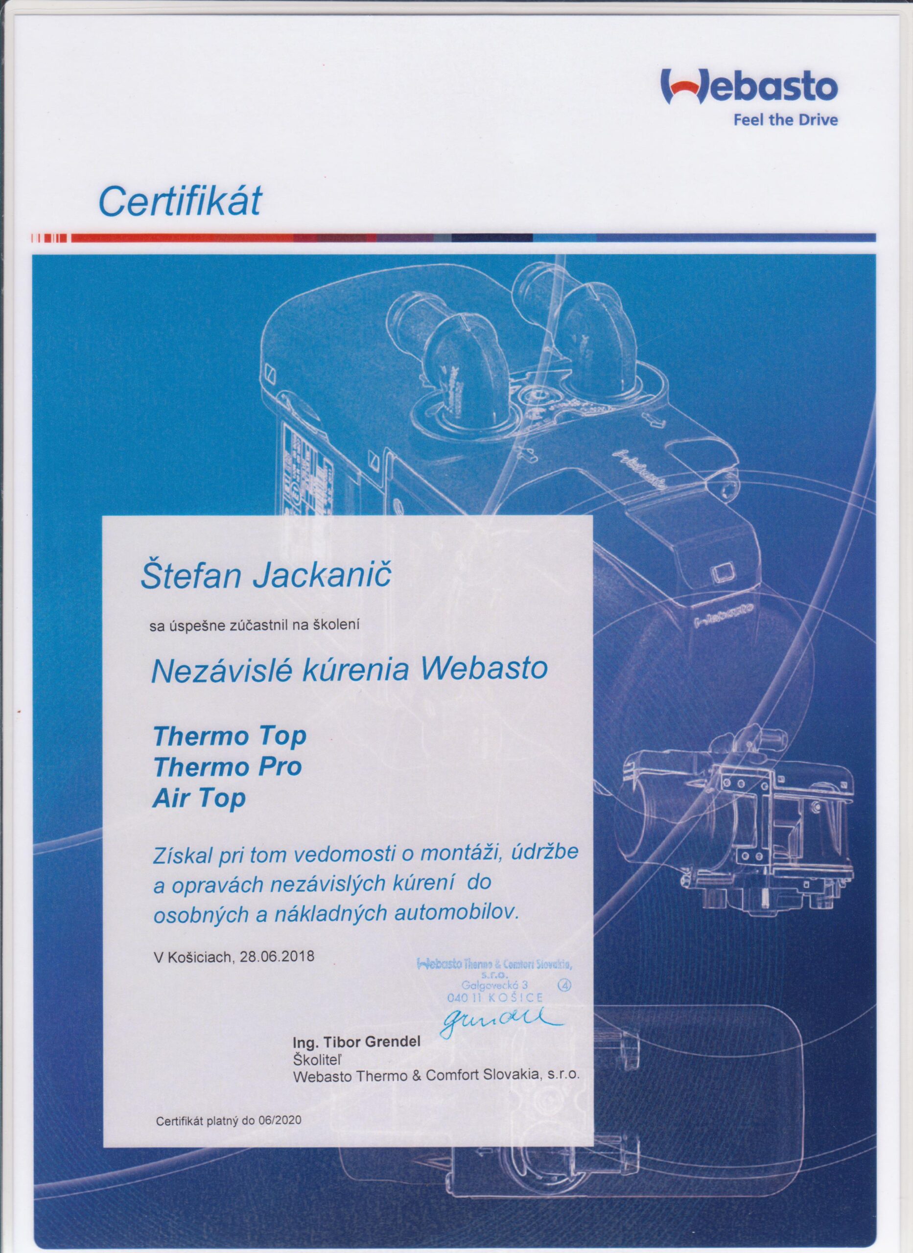 Certifikat 5 001