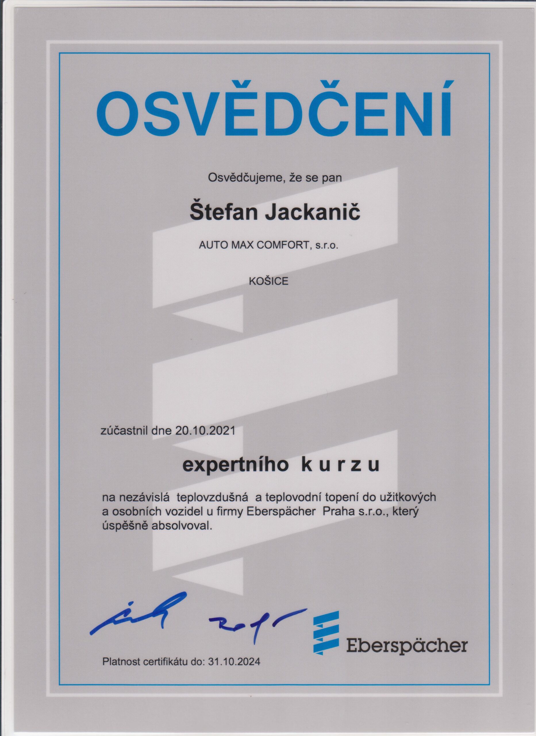 Certifikat 9 001